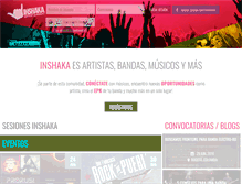 Tablet Screenshot of inshaka.com